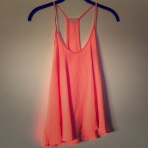 Flowy pink Tank Blouse